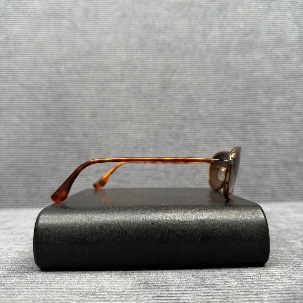 Maui Jim Small Kine MJ-251-16C Tortoise Titanium Aviator Y2K Sunglasses Brown